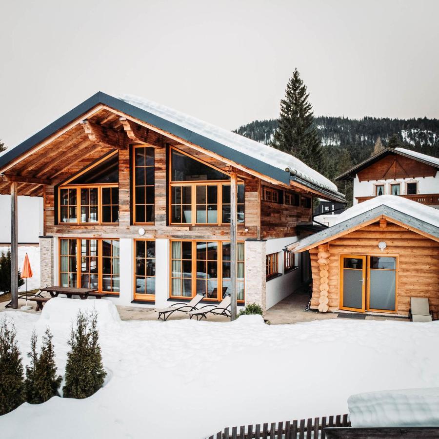 Im Weidach Superior Chalets Leutasch Exterior foto